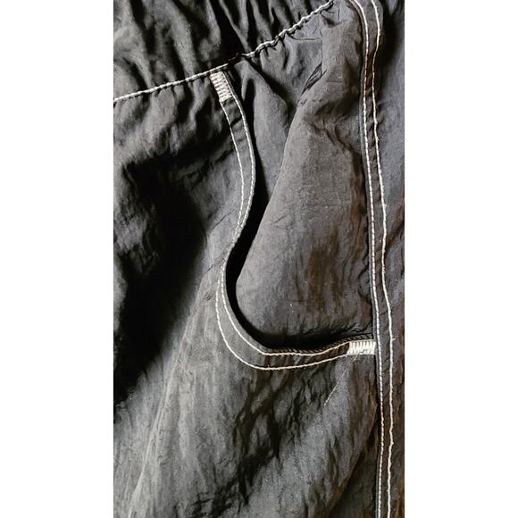 Nike Swoosh High Waisted Rise Nylon Pant Womens Size XL - Picture 7 of 11